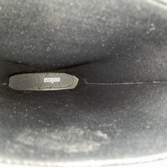 Melissa Fullness Tall Rain Boot, Black Gloss - Picture 9 of 10